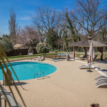 リル・シュル・ラ・ソルギュ El Sama-In , Piscine Chauffeeヴィラ エクステリア 写真