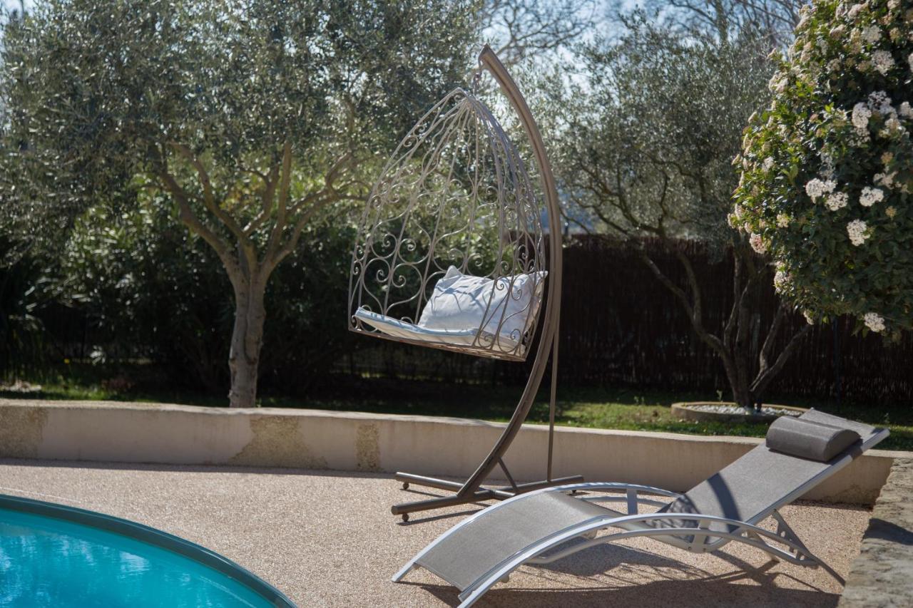リル・シュル・ラ・ソルギュ El Sama-In , Piscine Chauffeeヴィラ エクステリア 写真