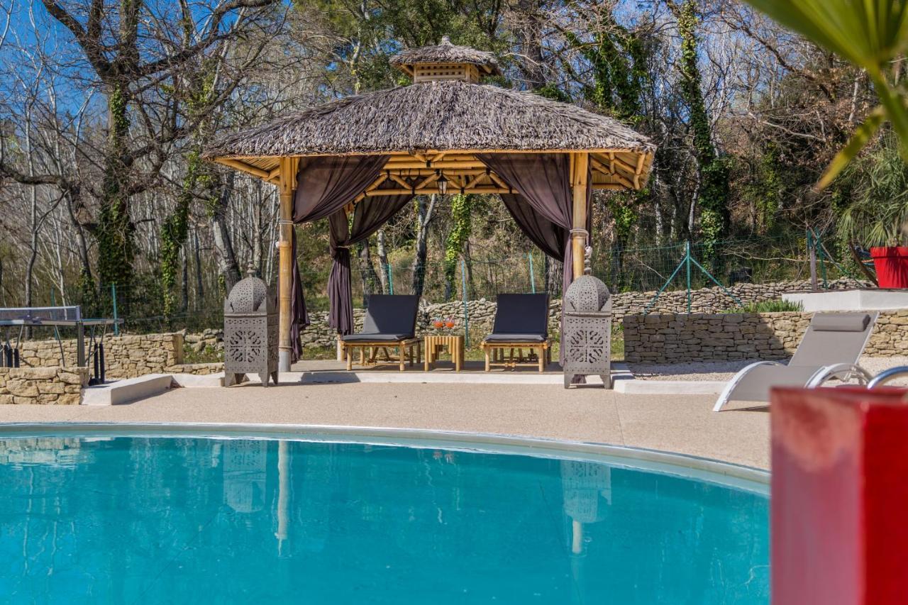 リル・シュル・ラ・ソルギュ El Sama-In , Piscine Chauffeeヴィラ エクステリア 写真
